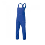 Pantaloni de lucru cu pieptar, salopeta, albastru, model Confort, 176 cm, marimea L GartenVIP DiyLine