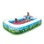 Piscina gonflabila pentru copii, dreptunghiulara, model Mickey Mouse, 262x175x51 cm, Bestway GartenVIP DiyLine