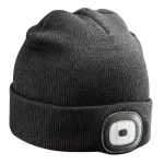 Caciula de lucru, cu lampa de cap, neagra, LED, NEO GartenVIP DiyLine