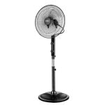Ventilator cu picior, 80 W, telecomanda, 3 viteze, 45 cm, NEO GartenVIP DiyLine