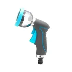 Pistol stropit gradina, tip dus, 10 moduri, metalic, Richmann GartenVIP DiyLine