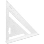 Echer tamplar/dulgher, aluminiu, triunghiular, cu picior, 180x4 mm, Richmann GartenVIP DiyLine