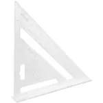 Echer tamplar/dulgher, aluminiu, triunghiular, cu picior, 180x4 mm, Richmann GartenVIP DiyLine