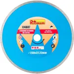Disc diamantat, placi ceramice, taiere umeda, 230 mm/22.23 mm, Richmann GartenVIP DiyLine