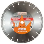 Disc diamantat segmentat, beton, taiere umeda si uscata, 300 mm/25.4 mm, Richmann Exclusive GartenVIP DiyLine