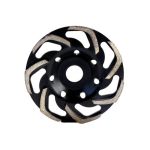Disc diamantat slefuire, beton, slefuire uscata, segment "S", 125 mm/22.23 mm, Richmann Exclusive GartenVIP DiyLine