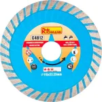 Disc diamantat turbo, beton, taiere umeda si uscata, 115 mm/22.23 mm, Richmann GartenVIP DiyLine