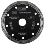 Disc diamantat turbo subtire, ceramica, taiere umeda si uscata, 125 mm/22.23 mm, Richmann Exclusive GartenVIP DiyLine