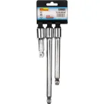 Extensie pentru cheie tubulara, 1/2", (set 3 buc), RICHMANN GartenVIP DiyLine