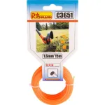 Fir rezerva cositoare, trimmer,​​​​​​​ 1.6 mm x 15 m, Richmann  GartenVIP DiyLine