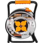 Prelungitor electric industrial, pe tambur, 3x1.5 mm², IP44, 50 m, Richmann Exclusive GartenVIP DiyLine