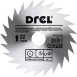 Disc circular 125 mm 24T, DREL GartenVIP DiyLine