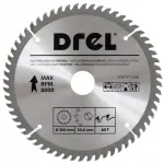 Disc circular vidia, 60 dinti, 200 mm, Drel GartenVIP DiyLine