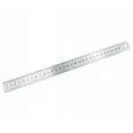 Rigla de otel, 300 mm, Drel GartenVIP DiyLine