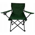 Scaun pliabil gradina, camping, pescuit, verde, max 120 kg, 50x50x80 cm GartenVIP DiyLine