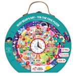 Puzzle - Invatam ceasul cu ursuletul PlayLearn Toys
