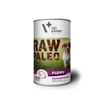 Hrana umeda pentru caini, RAW PALEO Puppy, conserva monoproteica, carne de miel 400 g AnimaPet MegaFood