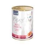 Hrana umeda pentru pisici, Piper Cat, carne de somon, 400 g AnimaPet MegaFood