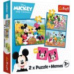 PUZZLE TREFL 2IN1 MEMO DISNEY EROII DISNEY SuperHeroes ToysZone