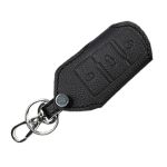 Husa cheie din piele pentru Vw Passat B6 B7 CC, cusatura neagra, pentru cheie cu 3 butoane AutoDrive ProParts