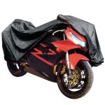 Prelata motocicleta Carpoint 245x80x145cm , PVC , cu fereastra numar imatriculare AutoDrive ProParts