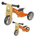 Tricicleta Miffy 2in1, pentru copii 1-2 ani AutoDrive ProParts