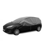 Semi prelata auto Winter Optimal S-M hatchback pentru protectie inghet si soare, l=255-275cm, h=70cm AutoDrive ProParts