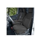 Set huse scaune auto Kegel Tailor Made pentru Mercedes Sprinter W907 dupa 2018, ptr scaun sofer + pasager 2 locuri, sezut rabatabil bancheta pasager AutoDrive ProParts