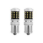 Bec semnalizare AMIO LED Canbus, BA15S P21W R10W R5W Alb 12V/24V, 2016 39SMD 1156, set 2 buc AutoDrive ProParts