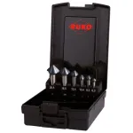 Set zencuitoare HSS-E CO5% tip C acoperite cu Runatec, compus din 6 piese RUKO 102790EPRO HardWork ToolsRange