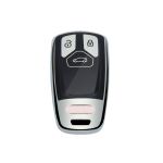 Husa Cheie Audi SmartKey TPU+PC GRI+Negru AutoProtect KeyCars