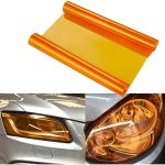 Folie protectie faruri / stopuri auto - Orange (pret/m liniar) FAVLine Selection