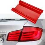 Folie protectie faruri / stopuri auto - Rosu (pret/m liniar) FAVLine Selection