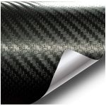 Folie colantare auto Carbon 3D Negru, 3m x 1,27m FAVLine Selection