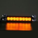 Lampa stroboscopica LED, montaj in parbriz, 8W, culoare Orange FAVLine Selection