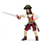 PAPO FIGURINA FEMEIE PIRAT BRUNETA SuperHeroes ToysZone
