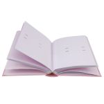 Album foto baby chart book, personalizabil, 300 fotografii, 10x15 cm, spatiu notite, pagini cartonate culoare roz MultiMark GlobalProd