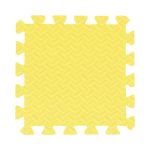 Covoras puzzle xl, 60x60 cm, grosime 2 cm, spuma eva, 2 piese culoare galben MultiMark GlobalProd