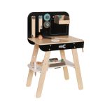 Banc de lucru pentru copii, 8 unelte, raft depozitare, 74x50x25 cm, lemn MultiMark GlobalProd