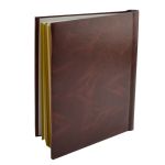 Album foto clasic cu 30 file autoadezive, 25x29 cm culoare maro MultiMark GlobalProd