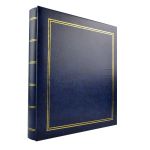 Album foto classic tip carte, slip in 10x15, 500 poze culoare albastru MultiMark GlobalProd
