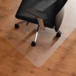 Suport de scaun pentru protectie podea, 100x140 cm, pvc transparent mat MultiMark GlobalProd