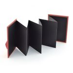Album foto leporello book, format 10x15 cm, 14 fotografii autoadezive, pagini cartonate culoare rosu MultiMark GlobalProd