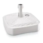 Suport pentru umbrela, Prosperplast, patrat, alb, 12 L, 39x39x13 cm GartenVIP DiyLine