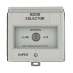 Buton de selectie cu cheie - UNIPOS FD5302 SafetyGuard Surveillance