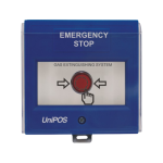 Buton manual  oprire de urgenta - UNIPOS FD3050B SafetyGuard Surveillance