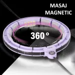 Cerc Hula Hoop cu Greutate si Contor HMS HHM13 40 cm, Violet FitLine Training