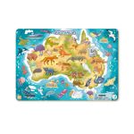 Puzzle cu rama - Australia (53 piese) PlayLearn Toys