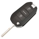Carcasa Cheie Briceag Citroen C3 2017+, 2 Butoane, Cu logo AutoProtect KeyCars