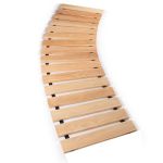 Poteca de gradina din lemn, natur, 30x400 cm GartenVIP DiyLine